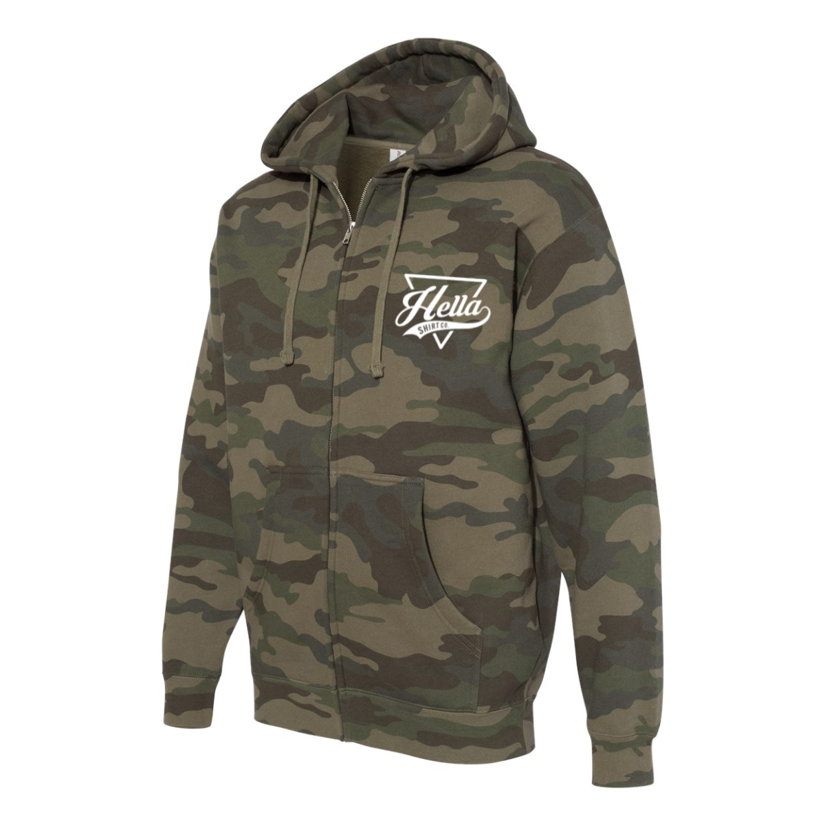 Hella Shirt Co. Camo Hoodie - Hella Shirt Co.